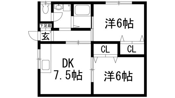 加茂ビルの物件間取画像